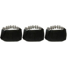 3 piezas Exquisito Bolso de Fiesta Moda Estrás Mujer Bolso Fiesta Bolsa (Negro)