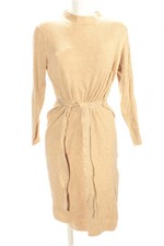 ever.me Vestido Punto Mujer Beige Talla 38 Casual Minimalista