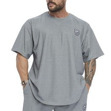 BGSM SPORTSWEAR Ragtop Rag Top T-Shirt Bodybuilding 3354-GREY