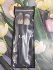 Juego de cepillos Lithe Beauty The Essential Face bronceador suave y cepillos en polvo sellados
