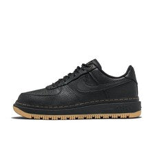 Nike Air Force 1 Luxe Negro Goma Para hombres Entrenadores Zapatos Talla UK 6-13