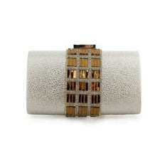 Moda Bolsa ANNA CECERE Mujer Plateado- ACA018ARGENTO