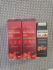 Juego de cuidado del cabello tres en uno - aceite de batana, champú y acondicionador