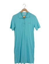 Vestido polo Helena Vera azul talla 36 mini casual algodón ajuste holgado