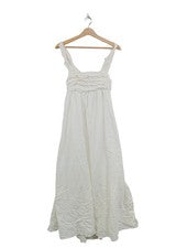 MNG Vestidos de Verano Lana Blanco Talla 36