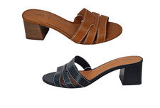 Mulas de tacón ancho M&S