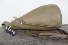 Mochila de moda para mujer The Sak Geo Style 109645 verde oliva nueva con etiqueta