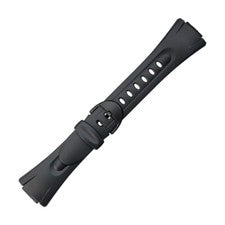 Correa de reloj Casio genuina negra 10040373 para W-42H-1AV, W-42H-1BV, W-43H-1AV, W-