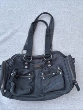 Y2K Avant Garde Pasarela Vintage Marrón Carga Hombro Daga Estilo Ggl 00s