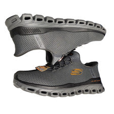 Zapatillas Skechers Manos Libres Sin Cordones Deslizables Noxus Para Hombres EE. UU. 12 Gris 233010W