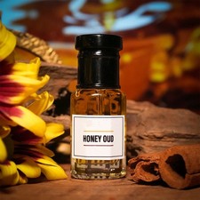 Aceite de perfume concentrado Honey Oud Attar 3/6/12 árabe dulce madera de agar amaderado