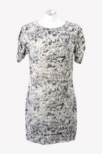 Vestido mujer French Connection talla 34 (Reino Unido 8) multicolor NUEVO viscosa vestido recto