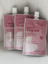 Paquete de 3 mascarillas faciales nutritivas K-Beauty Nu-Pore ROSE ROCÍO 2,37 oz/70 ml NUEVO