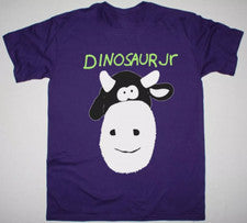 Camiseta Vaca Dinosaur Jr. Camiseta Algodón Púrpura Todas las Tallas S-5XL Camisa Fan