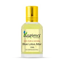 Perfume Kazima Blue Lotus Attar para hombre y mujer 10 ml