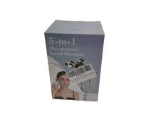 Fastaid Microcorriente-Dispositivo Facial, Rodillo Masajeador para el Cuidado de la Piel (Blanco)