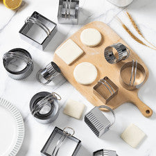 Ausstecher Set 5 Stück Edelstahl für Kuchen Mousse Dekorieren Werkzeuge
