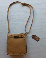 Bolso Bandolera Sam & Hadley Western Mini Cuadrado con Acento Tachonado En la Parte Frontal