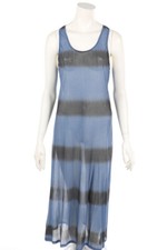 Les Copains BEACHWEAR Beach Dress Stripes M denim blue dark blue NEW