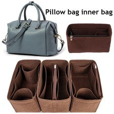 Bolso de mano de fieltro organizador de bolsillo organizador de bolsillo bolso de mujer en bolso