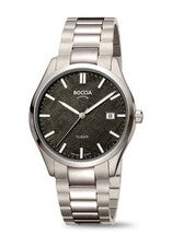 Boccia Titanio 3672-02 Reloj Con Ultra Resistente a los Arañazos Cristal Schwa