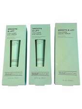 Paquete de 3 Global Beauty Care - Suave y Lifting • (2) Crema de Colágeno para Ojos • Suero Facial