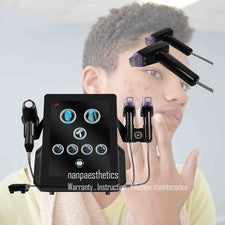 Máquina de belleza 3 en 1 fraccional oro R-F martillo frío eliminación de acné cuidado facial EE. UU.