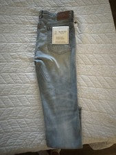 Pantalones de mezclilla elásticos ajustados MBX para hombre estilo desgastado - nuevos - talla W36 L32