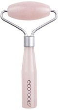 EcoTools Mini Rodillo Facial Cuarzo Rosa y Rodillo de Masaje, Cuidado de la Piel y