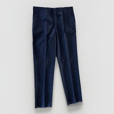 Pantalones de trabajo UNIVERSAL Durapress Industry para hombre frente plano azul marino 36x34 nuevos con etiquetas
