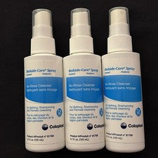 Lote de 3 spray para el cuidado de cabecera limpiador sin enjuague baño y champú 4,1 OZ