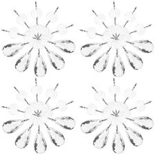 30 Piezas Colgantes Hágalo Usted Mismo Decoración Colgante Decoraciones para Hogar Cuentas Cristal