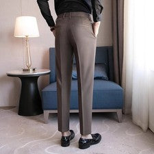 Jàri - Pantalones de vestir Dapper estilo británico para hombre