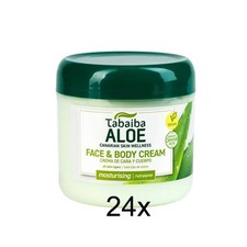 Tabaibaloe Aloe Vera Crema Facial y Corporal 24 Piezas
