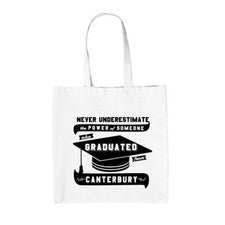 Canterbury Licenciado - Lienzo Bolsa - Estudiante Uni Universidad Grad Love