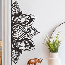 Pegatina autoadhesiva de pared decoración para sala de estar mandala calcomanía