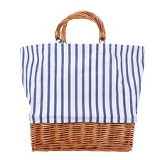 Bolso de lona para mujer Bolso de compras de moda Ratán Bolso de lona simple Bolsos de ratán