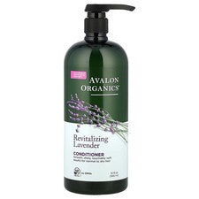 Acondicionador revitalizante lavanda, para cabello normal a seco, 32 fl oz (946 g)