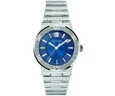 Orologio Versace VEVH00520 Greca Logo Unisex 38 mm Acciaio Vetro Zaffiro - Nuovo