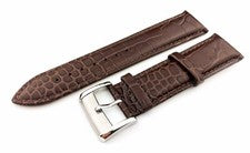 Correa/correa de cuero genuino marrón 22 mm para relojes EMPORIO ARMANI + pasadores y herramienta