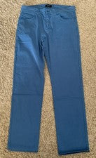Pantalones Pantalón Hombre American Heritage Caqui Talla 33 x 32 Azul Elastizado NUEVO BB