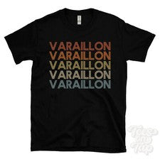 CAMISETA VARAILLON ESTILO RETRO REPETIDO Hombre y Mujer Novedad Genial Nombre Regalo