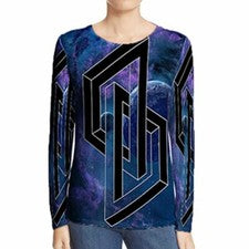 Nuevas camisetas Space Illusion para mujer talla S a 3XL
