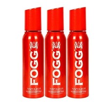 FOGG Napoleon Desodorante Spray para Hombre 120ml x 3 Pack