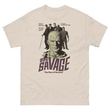 Camiseta Doc Savage | Clásica Pulp Hero | Camiseta Estilo Aventura Vintage