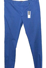 PANTALONES ZANELLA SPORT HOMBRE AZUL NOAH LUJO ALGODÓN ESTILO ITALIANO Talla US 40 EU 56