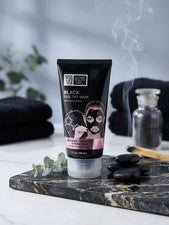 Mascarilla despegable negra Global Beauty Care con terapia facial de colágeno - 5 oz
