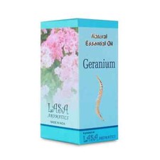 Aceite Perfume Esencial Natural Lasa Aromatics Fragancia Geranio 10 ml Para Unisex