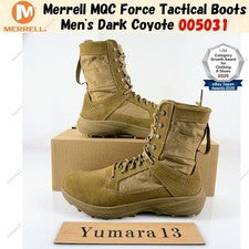 Botas tácticas Merrell MQC Force para hombre Dark Coyote 005031 talla para ho...