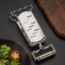 Rallador Acero Inoxidable 304 para Montaje en Bandeja Uso en Cocina 24 cm x 9 cm